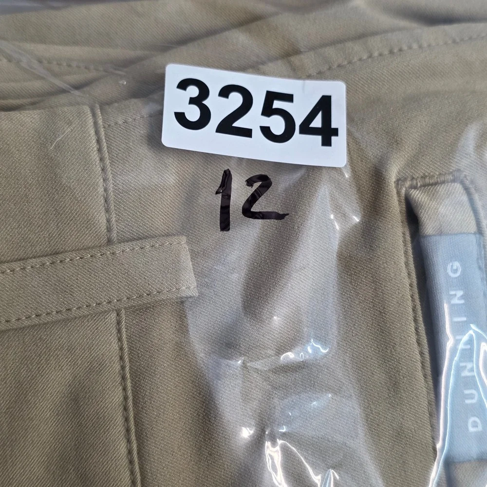 Dunning Golf Shorts Men 32 Khaki Tan Flat Front Performance Stretch Casual Chino
